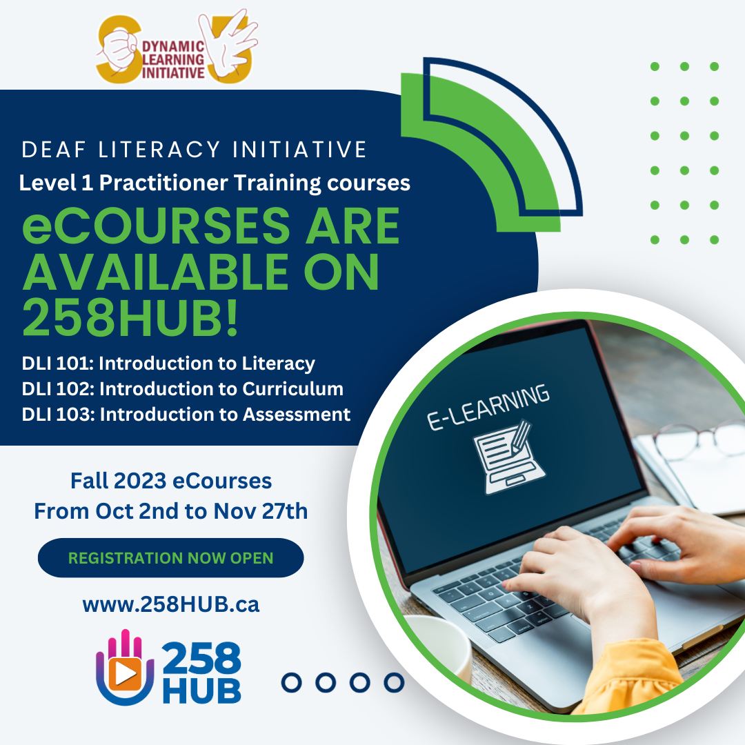 Deaf Literacy Initiative Fall eCourses Available Now!