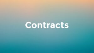 Contracts